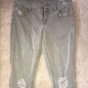 Jade Green Refuge Capris